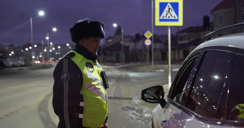 Қостанай облысында жүргізуші куәлігі жоқ 19 адам ұсталды