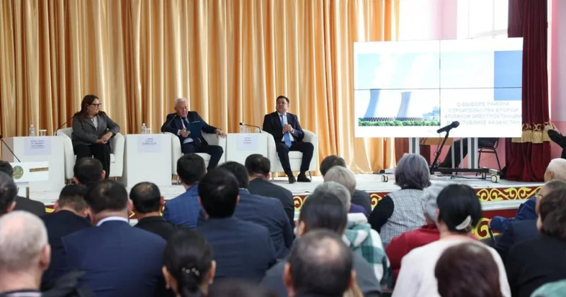 Алматы облысында екінші АЭС салынатын аудан бойынша ашық тыңдау өтті