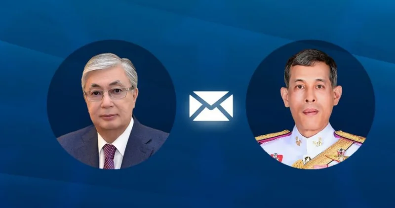 Мемлекет басшысы Қасым Жомарт Тоқаев Маха Вачиралонгкорнды Таиланд Корольдігінің Ұлттық мерекесімен құттықтады