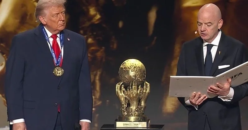 Трамп ФИФА ның алғашқы Бейбітшілік сыйлығын иеленді
