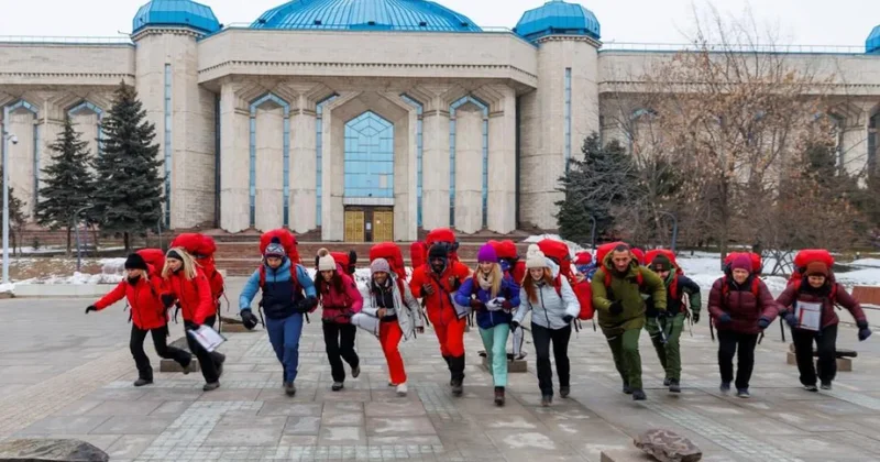 Достопримечательности Алматы показали во французском шоу