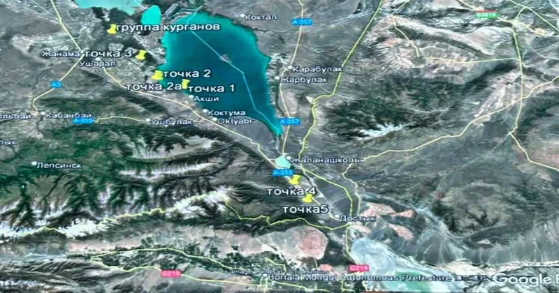 Вблизи побережья Алаколя обнаружен средневековый караван сарай