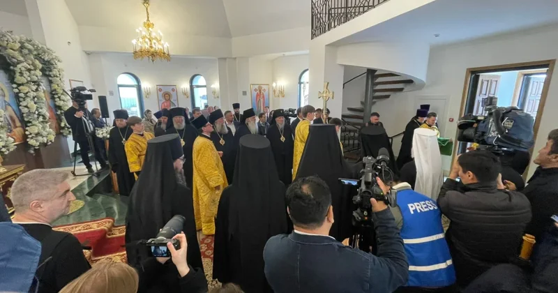 Паломники из СКО приехали на автобусе в Астану ради Патриарха Кирилла