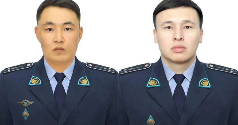 Талдықорғанда полицейлер өртеніп жатқан пәтерден балаларды құтқарды