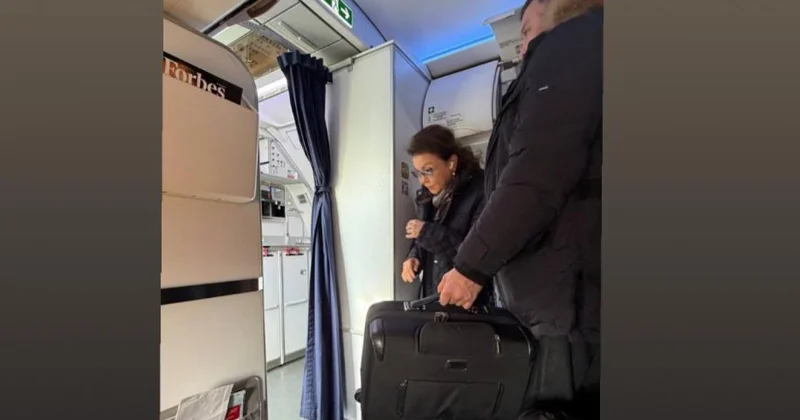 Не на личном джете: блогер встретил Даригу Назарбаеву на обычном авиарейсе