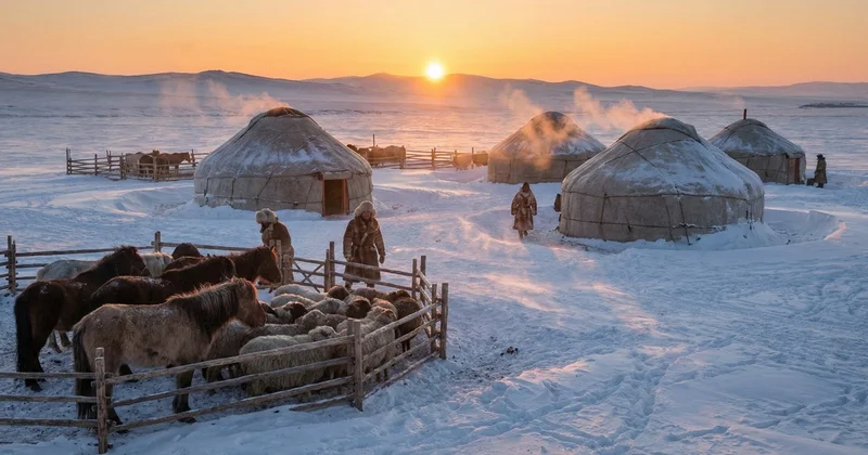 Көшпелі қоғамның тірі қалу жүйесі: қазақтар қыстан қалай шықты