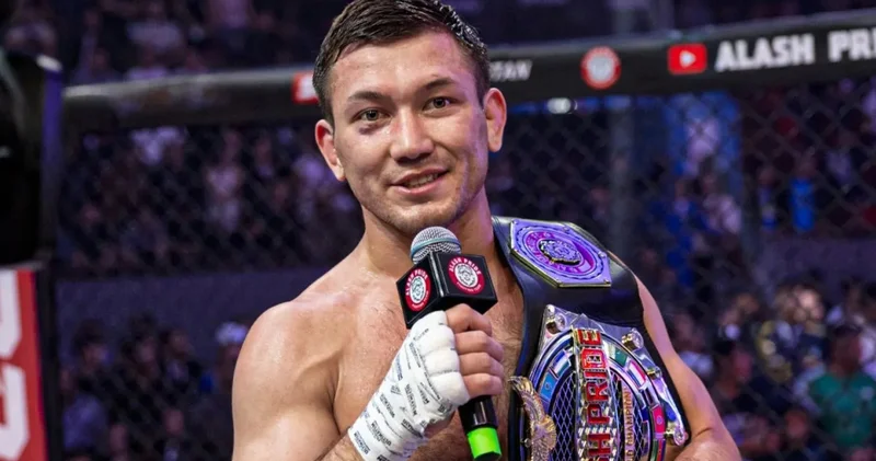 Қазақ спортшысы америкалық PFL дегі алғашқы жекпе жегін мерзімінен бұрын жеңіспен аяқтады