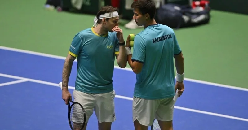 Сборная Казахстана проиграла матч Монако в парном разряде отбора на Кубок Дэвиса