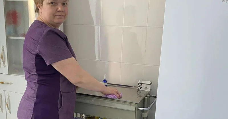 Чисто там, где Аня…