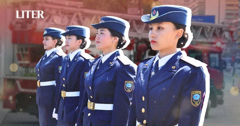 На равных с огнем: как девушки осваивают профессию спасателя в Кокшетау