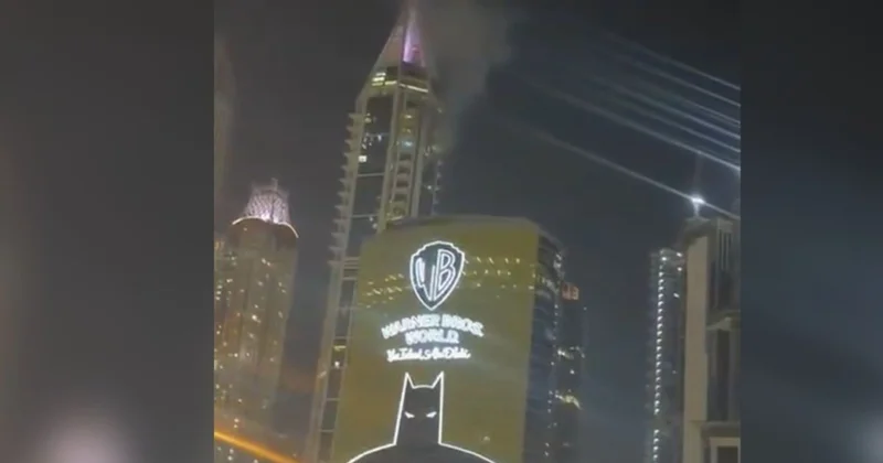 Дубайдағы зәулім ғимаратқа жасалған шабуылдың видеосы жарияланды