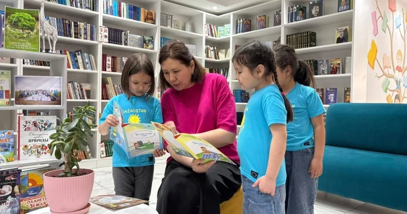 Елордадағы №6 балалар кітапханасында Экология әлеміне саяхат экоквесті өтті