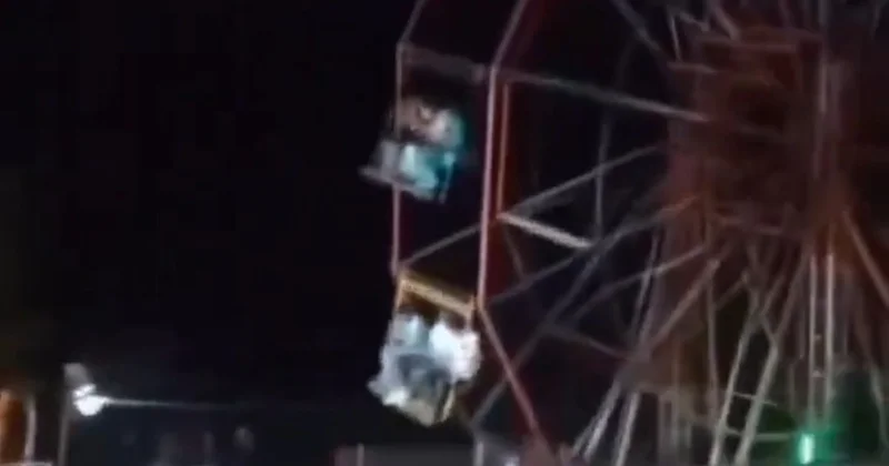 Үндістанда айналмалы алып әткеншек құлап, 30 дан астам адам зардап шекті