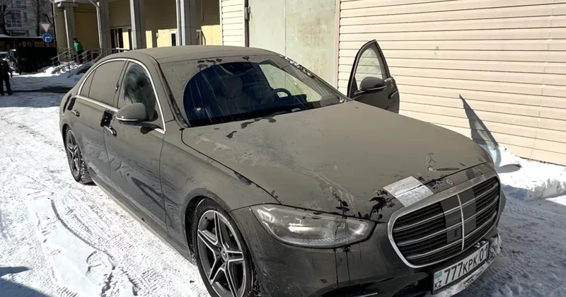 Люксовый Mercedes осуждённой Перизат Кайрат ушёл государству