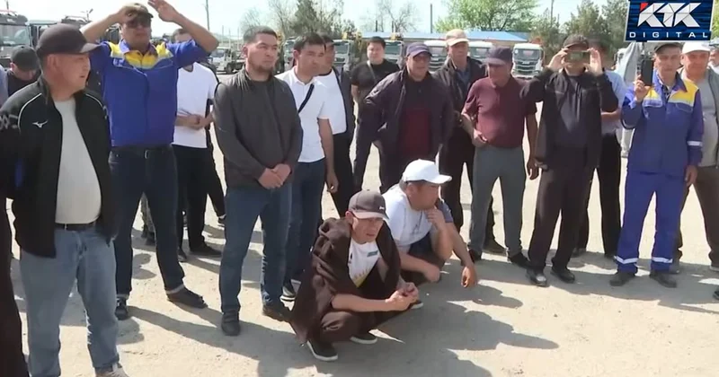 Законы его не касаются : скандал устроили коммунальщики в Шымкенте (видео)