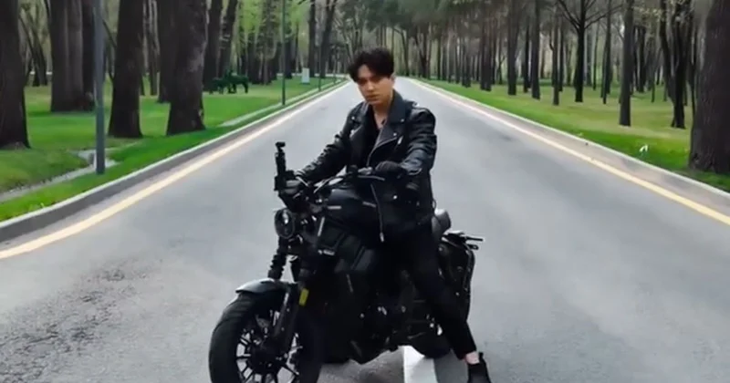 Байкер в кожаной косухе: новый имидж Димаша обсудили в Сети