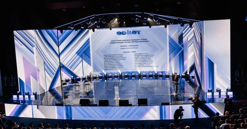 От инициативы до съезда: более 1000 делегатов партии Әділет собрались в Астане