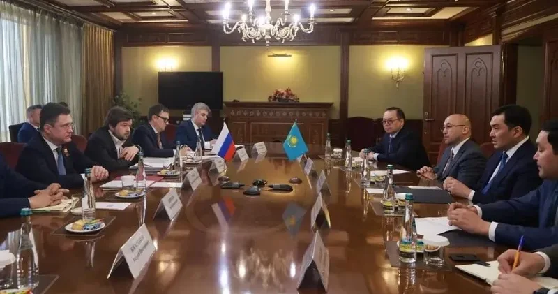 ​Қазақстан Энергетика министрі Ресей энергетикалық блогының басшыларымен кездесті