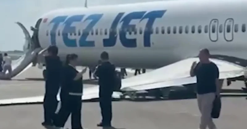 Бішкек әуежайында төтенше жағдай болды видео