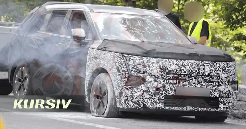 Hyundai Tucson 2027 едва не сгорел на испытаниях в Альпах
