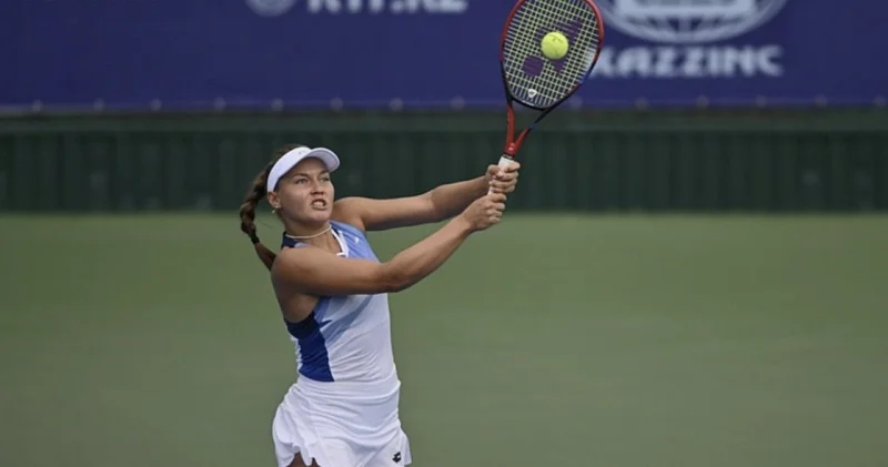 Теннисші Соня Жиенбаева АҚШ тағы турнирдің ширек финалына өтті