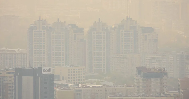 Екі қаланың тұрғындарына ауа сапасы нашарлайтыны ескертілді