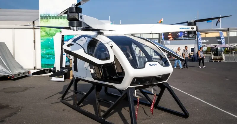 Воздушное такси запустят в новом городе Алатау и Алматы