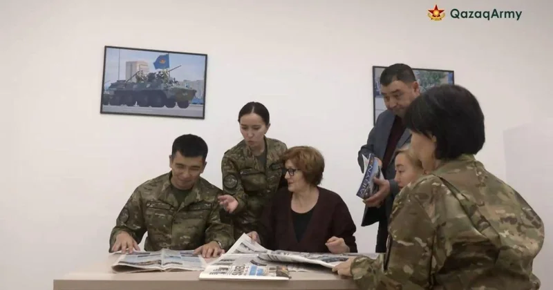На медийном фронте: военных журналистов чествуют в Казахстане