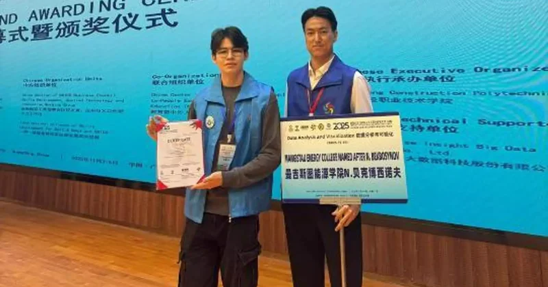 Қазақстандық студент Қытайдағы BRICS чемпионатында қола медаль иеленді