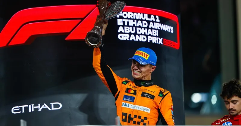 Норрис впервые стал чемпионом Формулы 1 и прервал гегемонию Ферстаппена