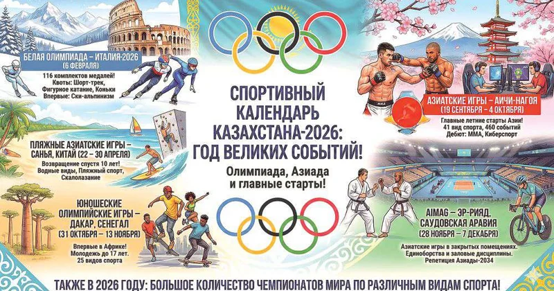 Олимпиада, Азиада и чемпионаты мира