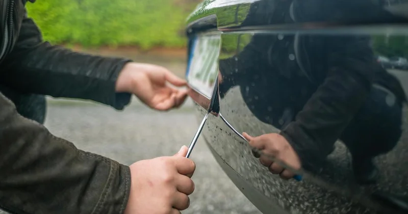 Акмолинец установил подложные номера на машину из за больших долгов (видео)