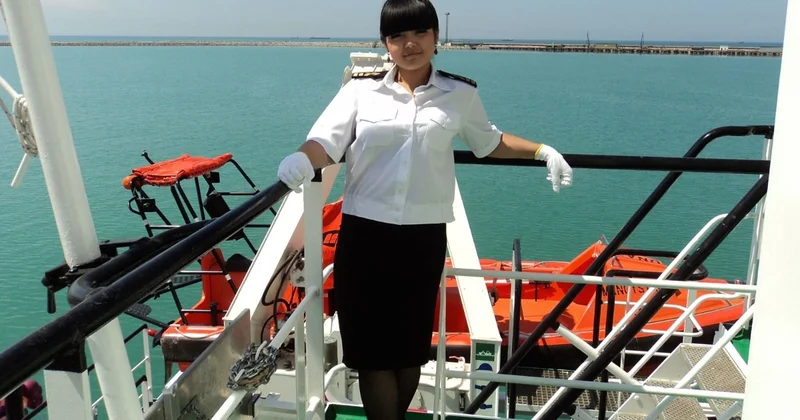 Каспийді бағындырған алғашқы штурман әйел