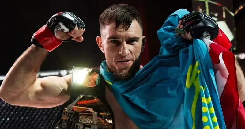 Қазақстандық спортшы UFC дегі нокаутымен тарихи жетістікке қол жеткізді