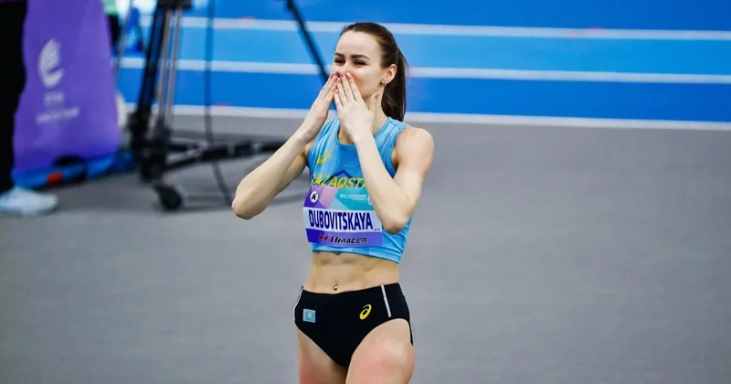 Надежда Дубовицкая Азия чемпионатында биіктікке секіруден күміс алды