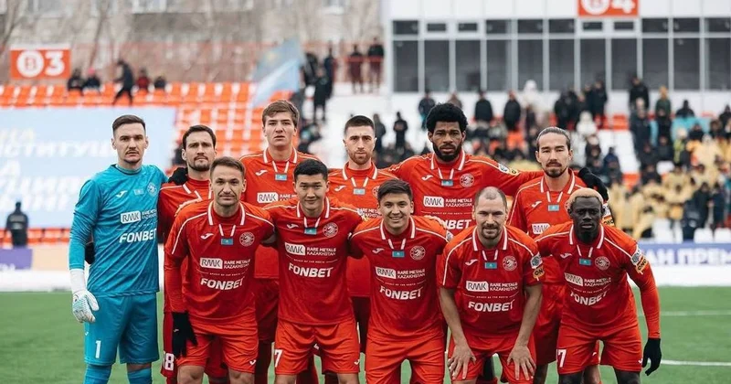 Кызылжар сделал камбэк и в меньшинстве обыграл Каспий в КПЛ