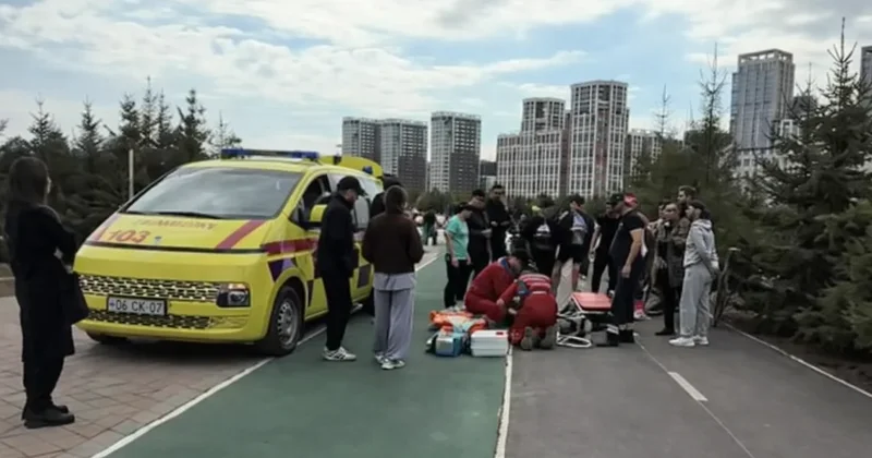 В Ботсаду Астаны мужчина потерял сознание на пробежке его пришлось реанимировать