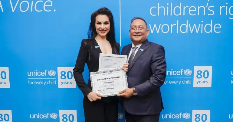 От оперной сцены к защите детей: Мария Мудряк присоединилась к миссии ЮНИСЕФ