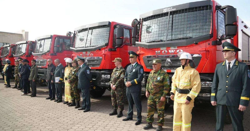Лесхозы получили технику