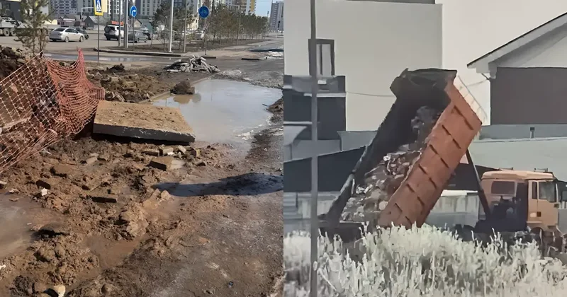 Более 700 водителей наказали с начала года за слив грязевых вод и мусора в Астане