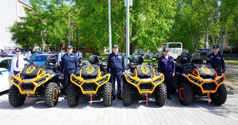 СҚО да полиция саяжайларды квадроциклдермен аралайтын болады