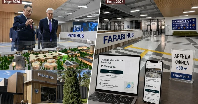 Два лица Farabi Hub в Алматы: для президента инновации, для арендаторов бизнес центр