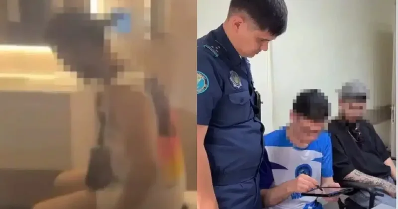 Хайп не удался: авторов видео из прозрачного туалета арестовали в Астане