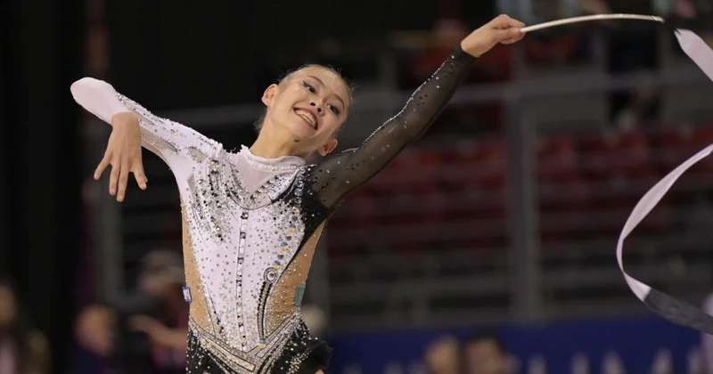 Гимнастка Акмарал Ерекешева дважды выиграла бронзу клубного чемпионата Испании