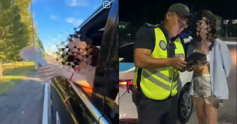 Готовила коктейль из окна авто: девушку наказали после рекламного ролика в Жетысуской области