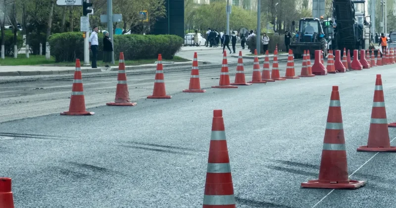 В Астане на месяц частично перекроют шоссе Коргалжын