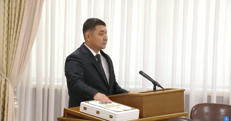 ТЖМ нің жаңа басшысы үкіметте ант берді