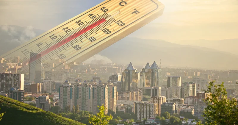 Жаздың ыстығы қайта оралады: Алматыда ауа температурасы +35°С қа дейін көтеріледі