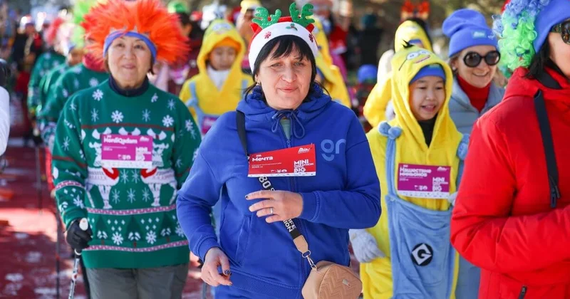 В Алматы пройдет новогодний костюмированный забег