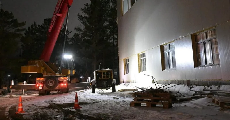 Как выглядит место обрушения здания в Павлодаре (фото)